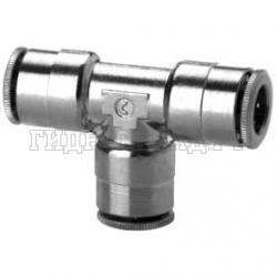 Фитинг цанга Тройник P=14мм (Camozzi)