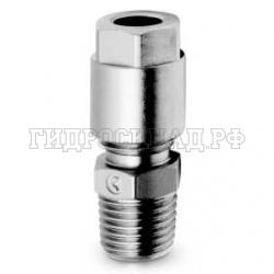 Фитинг биконический 0° P=10мм - R3/8 (Camozzi)