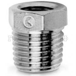 Переходник 0° R1/4(ш) - G1/8(вр) (Camozzi)