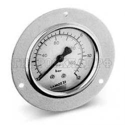 Манометр 0-10 бар R1/8 41мм (под панельный монтаж) (Camozzi)